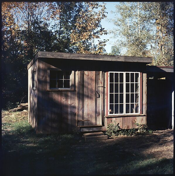 [214 Miscellaneous Personal Photographs: Views of Walker Evans's House and Studio, Old Lyme, Connecticut, Portraits of Evans, and Views of Evans's Paintings], Walker Evans (American, St. Louis, Missouri 1903–1975 New Haven, Connecticut), Color film transparency