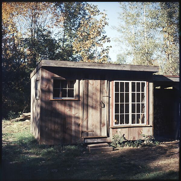 [214 Miscellaneous Personal Photographs: Views of Walker Evans's House and Studio, Old Lyme, Connecticut, Portraits of Evans, and Views of Evans's Paintings], Walker Evans (American, St. Louis, Missouri 1903–1975 New Haven, Connecticut), Color film transparency