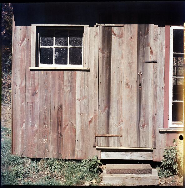 [214 Miscellaneous Personal Photographs: Views of Walker Evans's House and Studio, Old Lyme, Connecticut, Portraits of Evans, and Views of Evans's Paintings], Walker Evans (American, St. Louis, Missouri 1903–1975 New Haven, Connecticut), Color film transparency