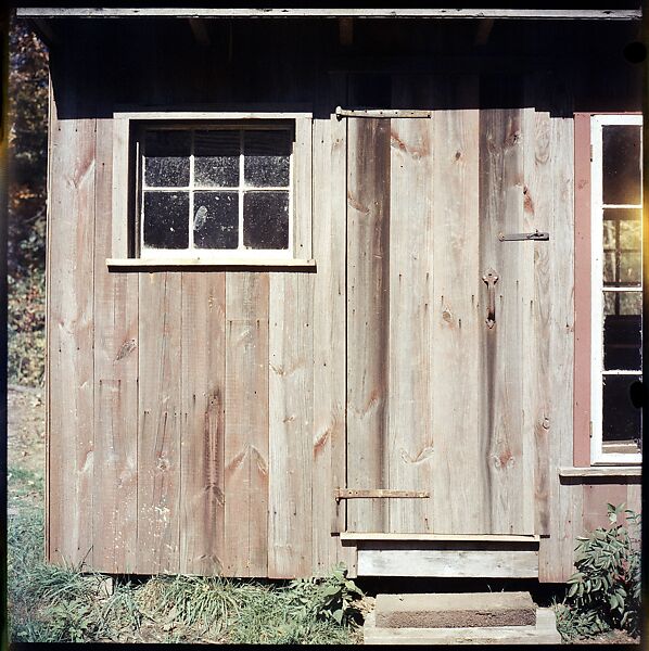 [214 Miscellaneous Personal Photographs: Views of Walker Evans's House and Studio, Old Lyme, Connecticut, Portraits of Evans, and Views of Evans's Paintings], Walker Evans (American, St. Louis, Missouri 1903–1975 New Haven, Connecticut), Color film transparency