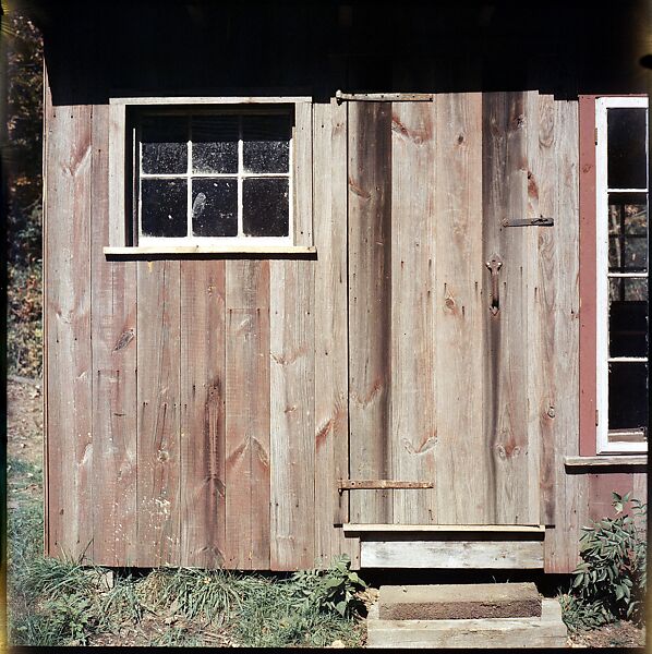 [214 Miscellaneous Personal Photographs: Views of Walker Evans's House and Studio, Old Lyme, Connecticut, Portraits of Evans, and Views of Evans's Paintings], Walker Evans (American, St. Louis, Missouri 1903–1975 New Haven, Connecticut), Color film transparency