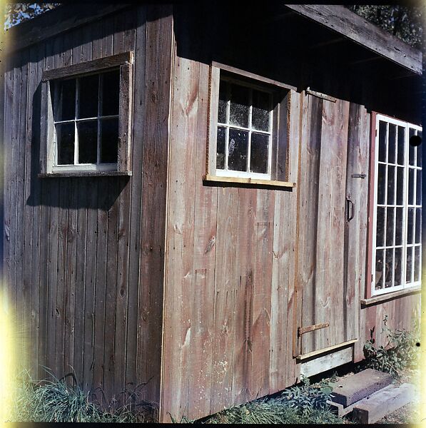 [214 Miscellaneous Personal Photographs: Views of Walker Evans's House and Studio, Old Lyme, Connecticut, Portraits of Evans, and Views of Evans's Paintings], Walker Evans (American, St. Louis, Missouri 1903–1975 New Haven, Connecticut), Color film transparency