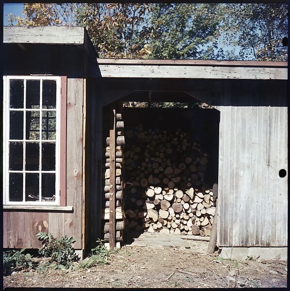 [214 Miscellaneous Personal Photographs: Views of Walker Evans's House and Studio, Old Lyme, Connecticut, Portraits of Evans, and Views of Evans's Paintings], Walker Evans (American, St. Louis, Missouri 1903–1975 New Haven, Connecticut), Color film transparency