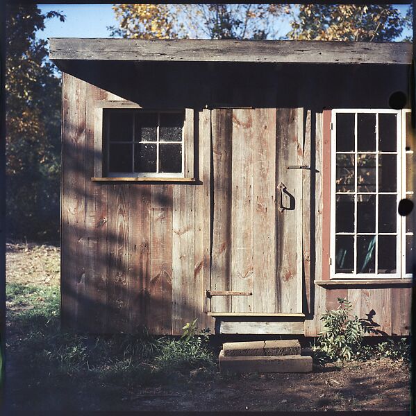 [214 Miscellaneous Personal Photographs: Views of Walker Evans's House and Studio, Old Lyme, Connecticut, Portraits of Evans, and Views of Evans's Paintings], Walker Evans (American, St. Louis, Missouri 1903–1975 New Haven, Connecticut), Color film transparency