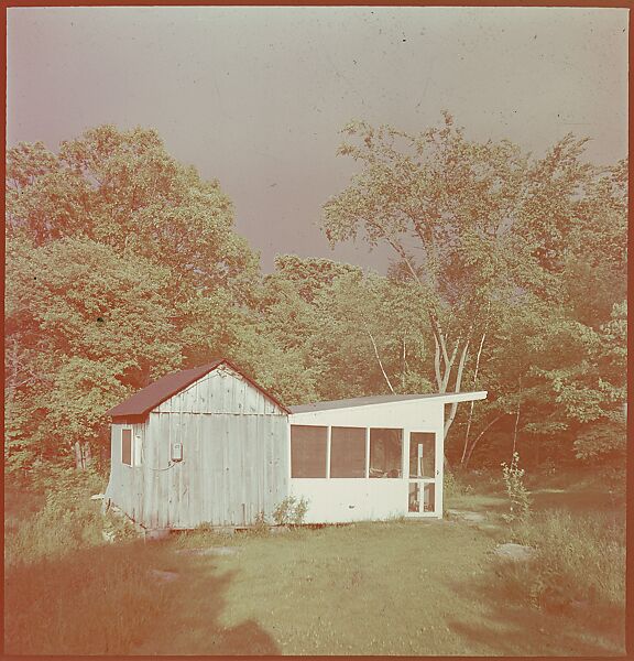 [214 Miscellaneous Personal Photographs: Views of Walker Evans's House and Studio, Old Lyme, Connecticut, Portraits of Evans, and Views of Evans's Paintings], Walker Evans (American, St. Louis, Missouri 1903–1975 New Haven, Connecticut), Color film transparency