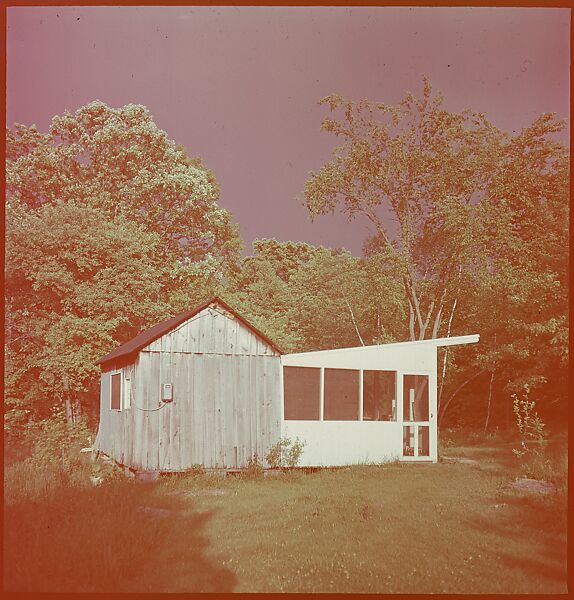 [214 Miscellaneous Personal Photographs: Views of Walker Evans's House and Studio, Old Lyme, Connecticut, Portraits of Evans, and Views of Evans's Paintings], Walker Evans (American, St. Louis, Missouri 1903–1975 New Haven, Connecticut), Color film transparency