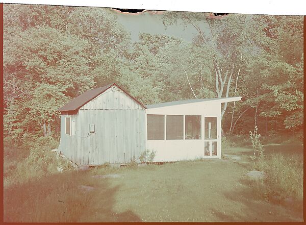 [214 Miscellaneous Personal Photographs: Views of Walker Evans's House and Studio, Old Lyme, Connecticut, Portraits of Evans, and Views of Evans's Paintings], Walker Evans (American, St. Louis, Missouri 1903–1975 New Haven, Connecticut), Color film transparency