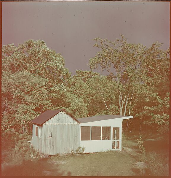 [214 Miscellaneous Personal Photographs: Views of Walker Evans's House and Studio, Old Lyme, Connecticut, Portraits of Evans, and Views of Evans's Paintings], Walker Evans (American, St. Louis, Missouri 1903–1975 New Haven, Connecticut), Color film transparency