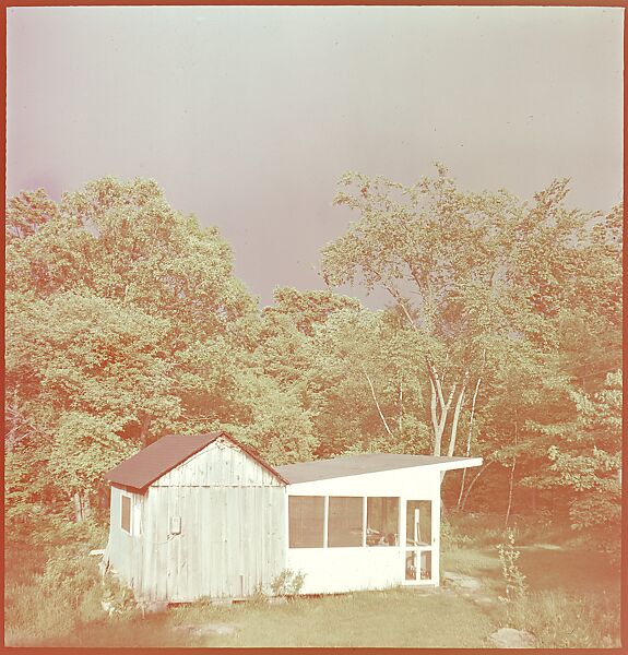 [214 Miscellaneous Personal Photographs: Views of Walker Evans's House and Studio, Old Lyme, Connecticut, Portraits of Evans, and Views of Evans's Paintings], Walker Evans (American, St. Louis, Missouri 1903–1975 New Haven, Connecticut), Color film transparency