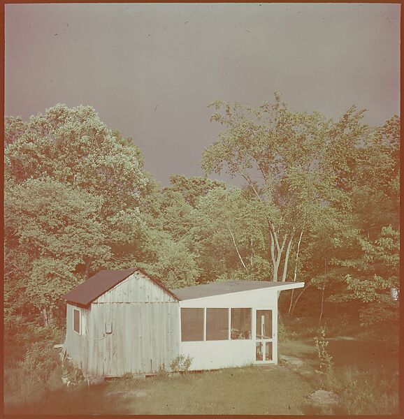 [214 Miscellaneous Personal Photographs: Views of Walker Evans's House and Studio, Old Lyme, Connecticut, Portraits of Evans, and Views of Evans's Paintings], Walker Evans (American, St. Louis, Missouri 1903–1975 New Haven, Connecticut), Color film transparency