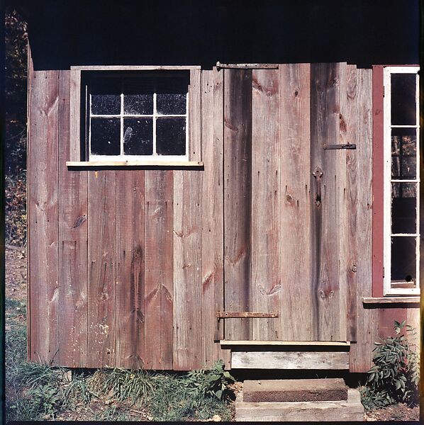 [214 Miscellaneous Personal Photographs: Views of Walker Evans's House and Studio, Old Lyme, Connecticut, Portraits of Evans, and Views of Evans's Paintings], Walker Evans (American, St. Louis, Missouri 1903–1975 New Haven, Connecticut), Color film transparency