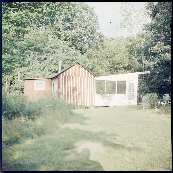 [214 Miscellaneous Personal Photographs: Views of Walker Evans's House and Studio, Old Lyme, Connecticut, Portraits of Evans, and Views of Evans's Paintings], Walker Evans (American, St. Louis, Missouri 1903–1975 New Haven, Connecticut), Color film transparency