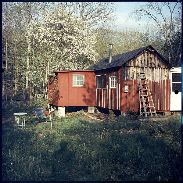 [214 Miscellaneous Personal Photographs: Views of Walker Evans's House and Studio, Old Lyme, Connecticut, Portraits of Evans, and Views of Evans's Paintings], Walker Evans (American, St. Louis, Missouri 1903–1975 New Haven, Connecticut), Color film transparency