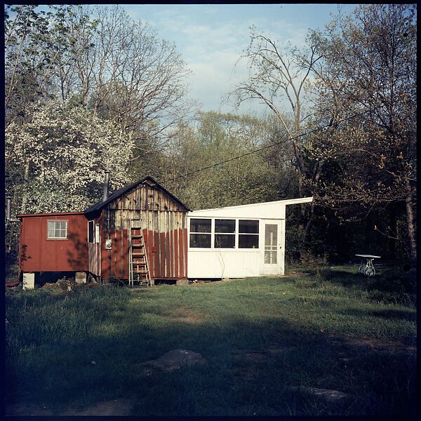 [214 Miscellaneous Personal Photographs: Views of Walker Evans's House and Studio, Old Lyme, Connecticut, Portraits of Evans, and Views of Evans's Paintings], Walker Evans (American, St. Louis, Missouri 1903–1975 New Haven, Connecticut), Color film transparency