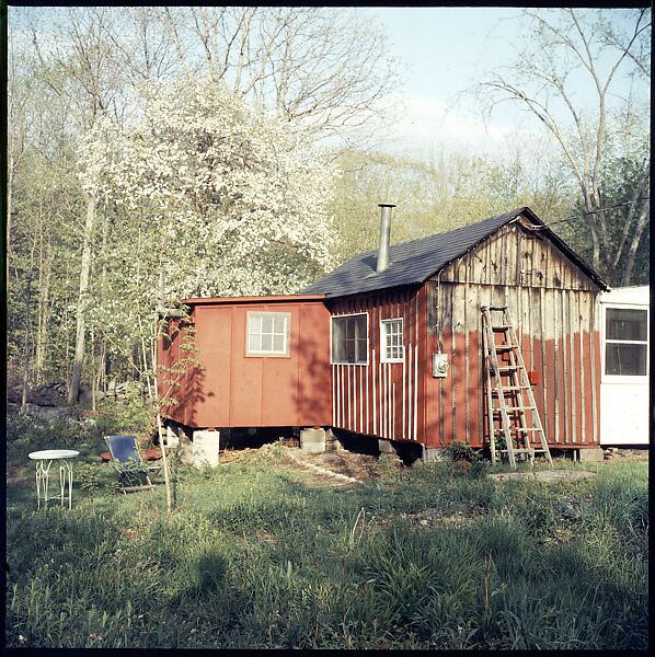 [214 Miscellaneous Personal Photographs: Views of Walker Evans's House and Studio, Old Lyme, Connecticut, Portraits of Evans, and Views of Evans's Paintings], Walker Evans (American, St. Louis, Missouri 1903–1975 New Haven, Connecticut), Color film transparency