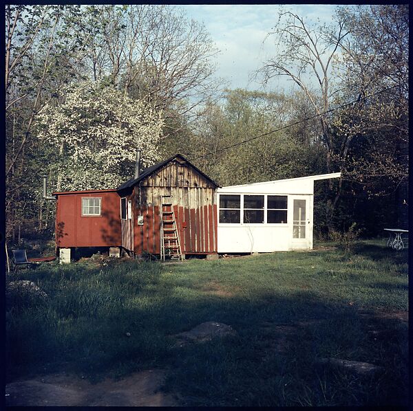 [214 Miscellaneous Personal Photographs: Views of Walker Evans's House and Studio, Old Lyme, Connecticut, Portraits of Evans, and Views of Evans's Paintings], Walker Evans (American, St. Louis, Missouri 1903–1975 New Haven, Connecticut), Color film transparency