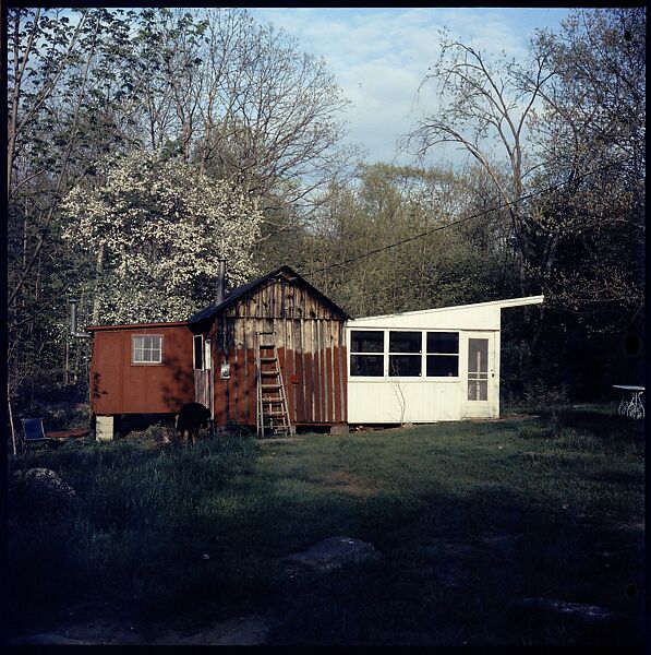 [214 Miscellaneous Personal Photographs: Views of Walker Evans's House and Studio, Old Lyme, Connecticut, Portraits of Evans, and Views of Evans's Paintings], Walker Evans (American, St. Louis, Missouri 1903–1975 New Haven, Connecticut), Color film transparency