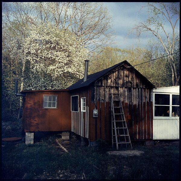[214 Miscellaneous Personal Photographs: Views of Walker Evans's House and Studio, Old Lyme, Connecticut, Portraits of Evans, and Views of Evans's Paintings], Walker Evans (American, St. Louis, Missouri 1903–1975 New Haven, Connecticut), Color film transparency