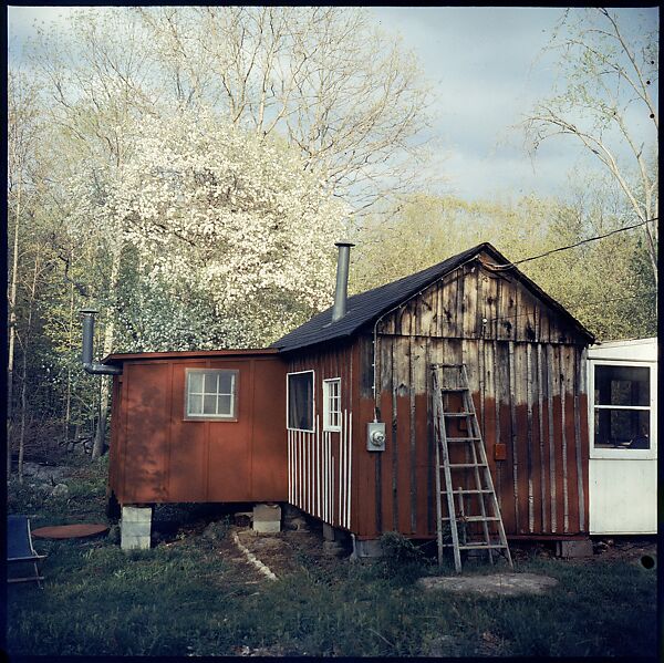 [214 Miscellaneous Personal Photographs: Views of Walker Evans's House and Studio, Old Lyme, Connecticut, Portraits of Evans, and Views of Evans's Paintings], Walker Evans (American, St. Louis, Missouri 1903–1975 New Haven, Connecticut), Color film transparency