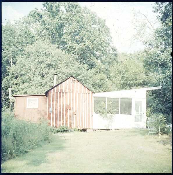 [214 Miscellaneous Personal Photographs: Views of Walker Evans's House and Studio, Old Lyme, Connecticut, Portraits of Evans, and Views of Evans's Paintings], Walker Evans (American, St. Louis, Missouri 1903–1975 New Haven, Connecticut), Color film transparency