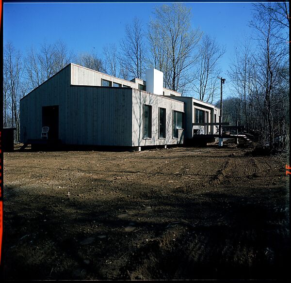 [214 Miscellaneous Personal Photographs: Views of Walker Evans's House and Studio, Old Lyme, Connecticut, Portraits of Evans, and Views of Evans's Paintings], Walker Evans (American, St. Louis, Missouri 1903–1975 New Haven, Connecticut), Color film transparency
