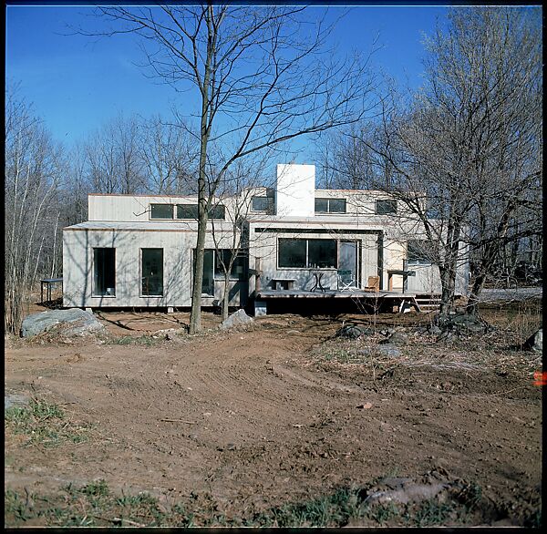 [214 Miscellaneous Personal Photographs: Views of Walker Evans's House and Studio, Old Lyme, Connecticut, Portraits of Evans, and Views of Evans's Paintings], Walker Evans (American, St. Louis, Missouri 1903–1975 New Haven, Connecticut), Color film transparency