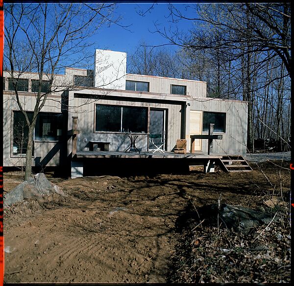 [214 Miscellaneous Personal Photographs: Views of Walker Evans's House and Studio, Old Lyme, Connecticut, Portraits of Evans, and Views of Evans's Paintings], Walker Evans (American, St. Louis, Missouri 1903–1975 New Haven, Connecticut), Color film transparency