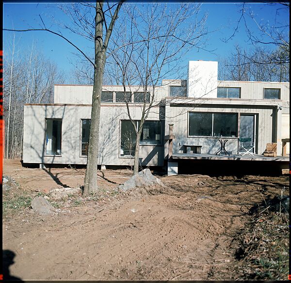 [214 Miscellaneous Personal Photographs: Views of Walker Evans's House and Studio, Old Lyme, Connecticut, Portraits of Evans, and Views of Evans's Paintings], Walker Evans (American, St. Louis, Missouri 1903–1975 New Haven, Connecticut), Color film transparency