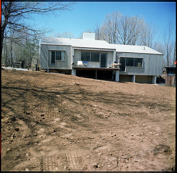 [214 Miscellaneous Personal Photographs: Views of Walker Evans's House and Studio, Old Lyme, Connecticut, Portraits of Evans, and Views of Evans's Paintings], Walker Evans (American, St. Louis, Missouri 1903–1975 New Haven, Connecticut), Color film transparency