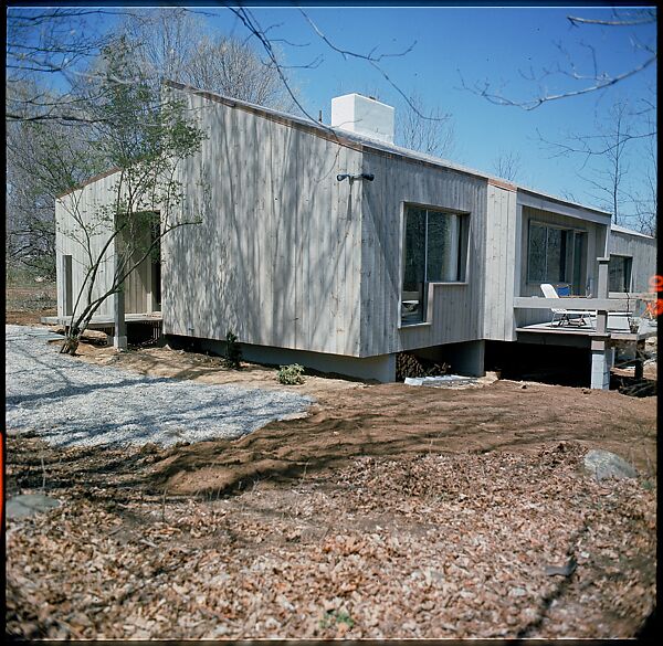 [214 Miscellaneous Personal Photographs: Views of Walker Evans's House and Studio, Old Lyme, Connecticut, Portraits of Evans, and Views of Evans's Paintings], Walker Evans (American, St. Louis, Missouri 1903–1975 New Haven, Connecticut), Color film transparency