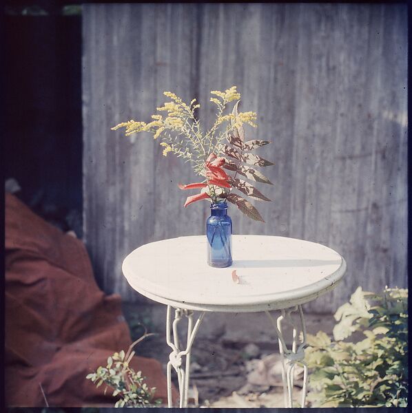 [214 Miscellaneous Personal Photographs: Views of Walker Evans's House and Studio, Old Lyme, Connecticut, Portraits of Evans, and Views of Evans's Paintings], Walker Evans (American, St. Louis, Missouri 1903–1975 New Haven, Connecticut), Color film transparency