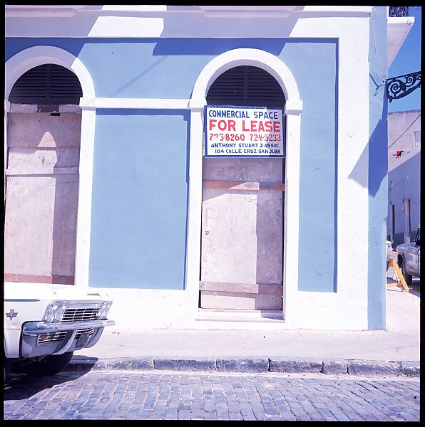 [147 Architectural Details and Streets Scenes, Puerto Rico], Walker Evans (American, St. Louis, Missouri 1903–1975 New Haven, Connecticut), Color film transparency