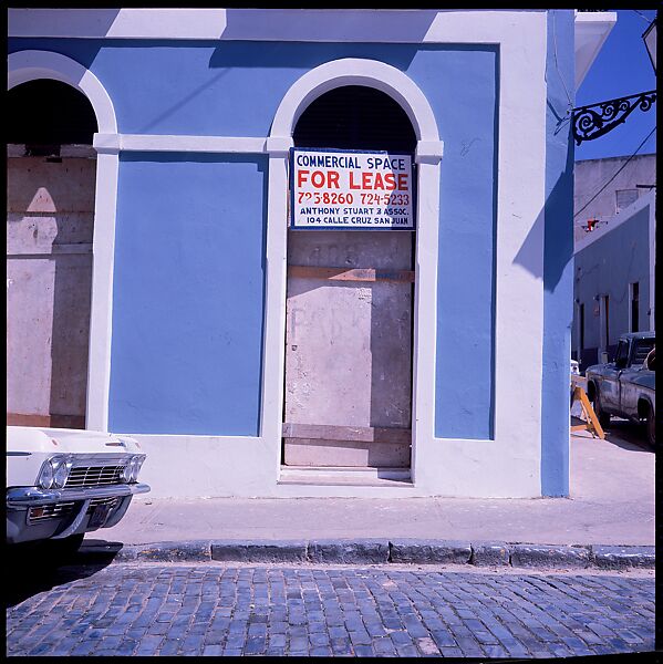 [147 Architectural Details and Streets Scenes, Puerto Rico], Walker Evans (American, St. Louis, Missouri 1903–1975 New Haven, Connecticut), Color film transparency