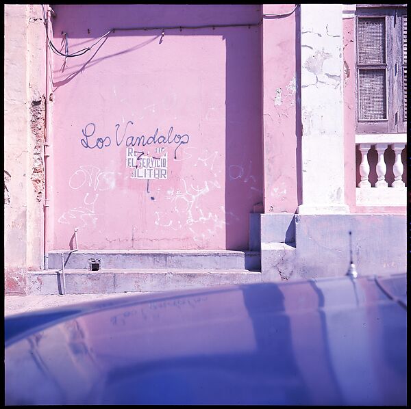 [147 Architectural Details and Streets Scenes, Puerto Rico], Walker Evans (American, St. Louis, Missouri 1903–1975 New Haven, Connecticut), Color film transparency