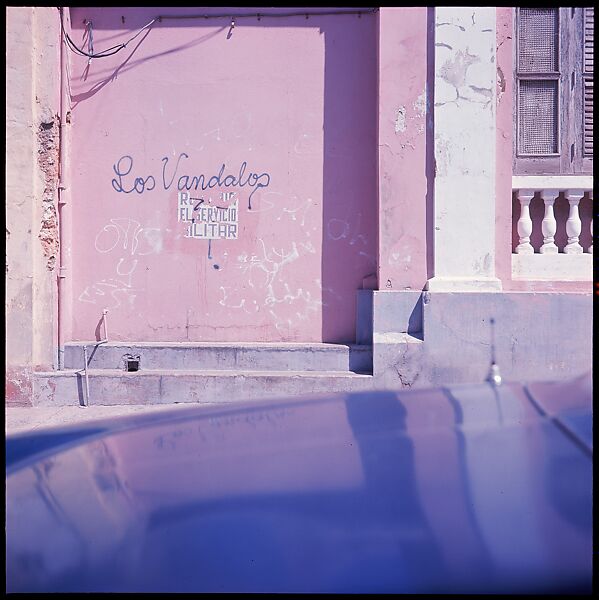 [147 Architectural Details and Streets Scenes, Puerto Rico], Walker Evans (American, St. Louis, Missouri 1903–1975 New Haven, Connecticut), Color film transparency