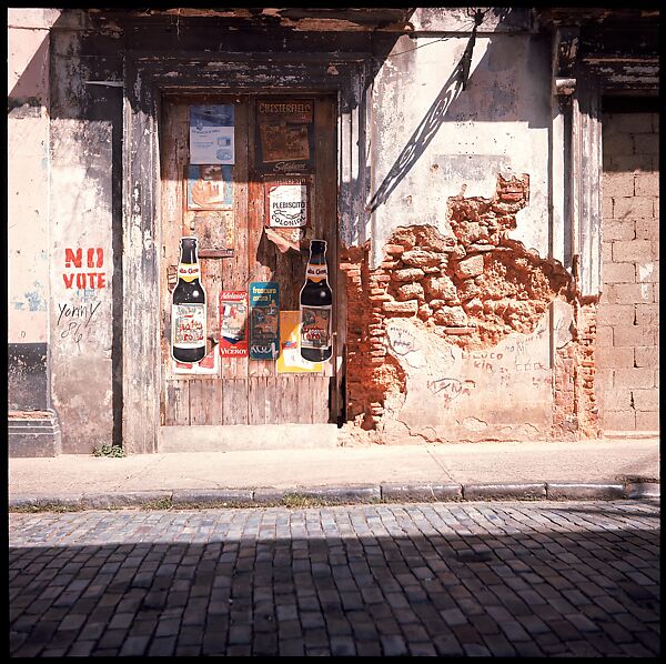[147 Architectural Details and Streets Scenes, Puerto Rico], Walker Evans (American, St. Louis, Missouri 1903–1975 New Haven, Connecticut), Color film transparency