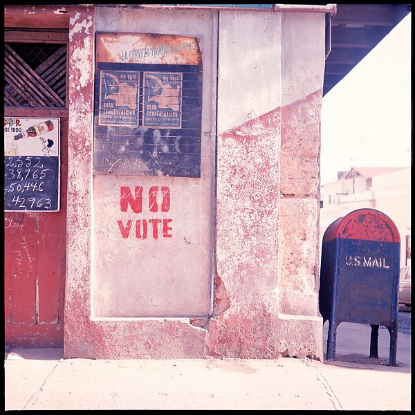 [147 Architectural Details and Streets Scenes, Puerto Rico], Walker Evans (American, St. Louis, Missouri 1903–1975 New Haven, Connecticut), Color film transparency