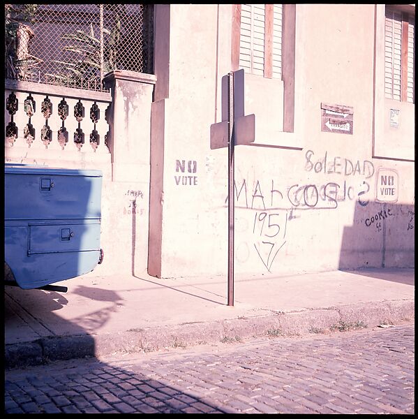 [147 Architectural Details and Streets Scenes, Puerto Rico], Walker Evans (American, St. Louis, Missouri 1903–1975 New Haven, Connecticut), Color film transparency