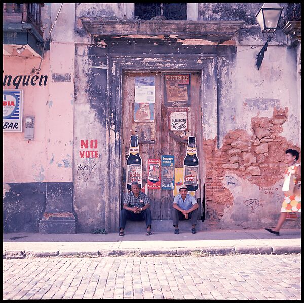 [147 Architectural Details and Streets Scenes, Puerto Rico], Walker Evans (American, St. Louis, Missouri 1903–1975 New Haven, Connecticut), Color film transparency