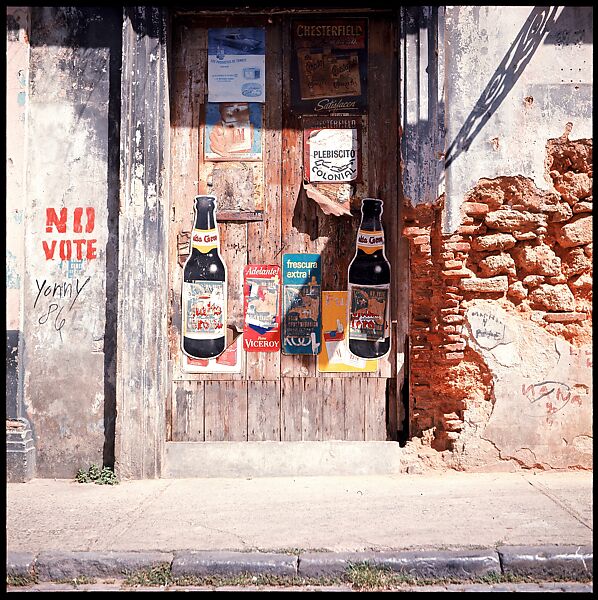 [147 Architectural Details and Streets Scenes, Puerto Rico], Walker Evans (American, St. Louis, Missouri 1903–1975 New Haven, Connecticut), Color film transparency