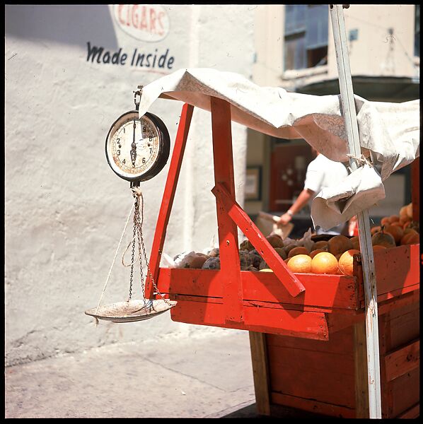 [147 Architectural Details and Streets Scenes, Puerto Rico], Walker Evans (American, St. Louis, Missouri 1903–1975 New Haven, Connecticut), Color film transparency