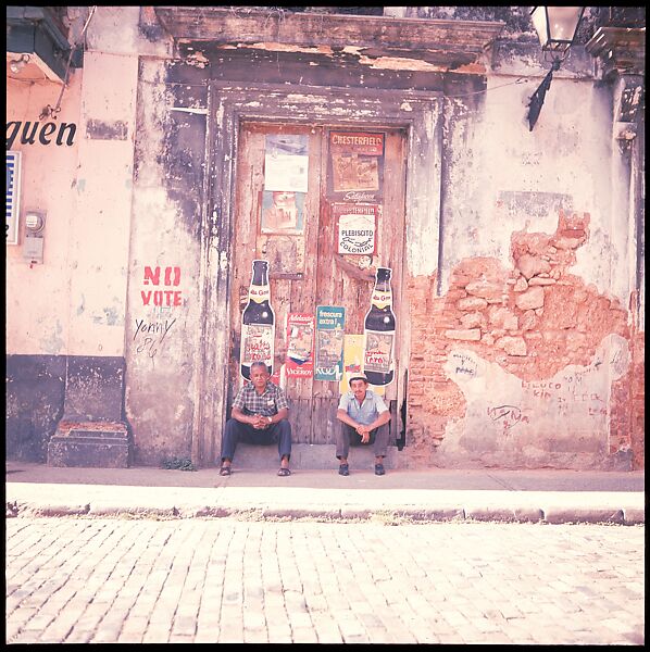 [147 Architectural Details and Streets Scenes, Puerto Rico], Walker Evans (American, St. Louis, Missouri 1903–1975 New Haven, Connecticut), Color film transparency