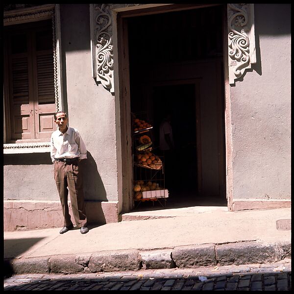 [147 Architectural Details and Streets Scenes, Puerto Rico], Walker Evans (American, St. Louis, Missouri 1903–1975 New Haven, Connecticut), Color film transparency