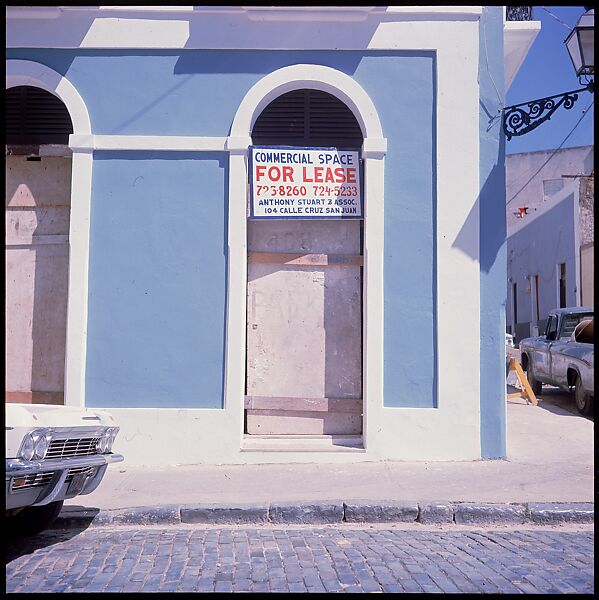 [147 Architectural Details and Streets Scenes, Puerto Rico], Walker Evans (American, St. Louis, Missouri 1903–1975 New Haven, Connecticut), Color film transparency