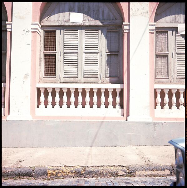 [147 Architectural Details and Streets Scenes, Puerto Rico], Walker Evans (American, St. Louis, Missouri 1903–1975 New Haven, Connecticut), Color film transparency