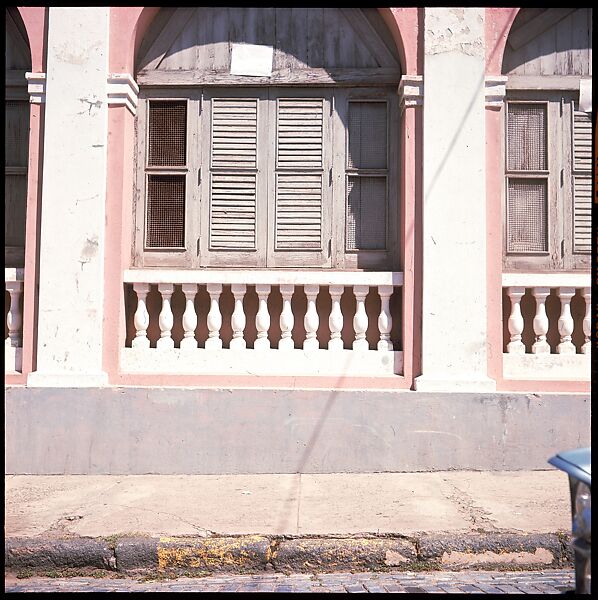 [147 Architectural Details and Streets Scenes, Puerto Rico], Walker Evans (American, St. Louis, Missouri 1903–1975 New Haven, Connecticut), Color film transparency
