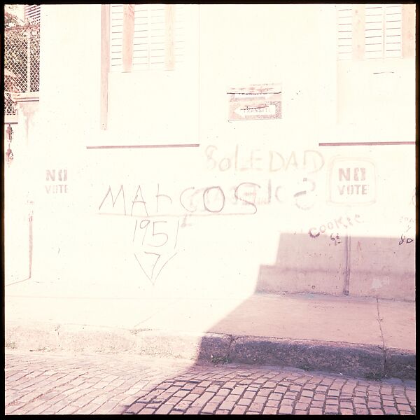 [147 Architectural Details and Streets Scenes, Puerto Rico], Walker Evans (American, St. Louis, Missouri 1903–1975 New Haven, Connecticut), Color film transparency