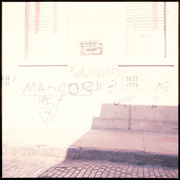 [147 Architectural Details and Streets Scenes, Puerto Rico], Walker Evans (American, St. Louis, Missouri 1903–1975 New Haven, Connecticut), Color film transparency