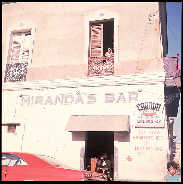 [147 Architectural Details and Streets Scenes, Puerto Rico], Walker Evans (American, St. Louis, Missouri 1903–1975 New Haven, Connecticut), Color film transparency