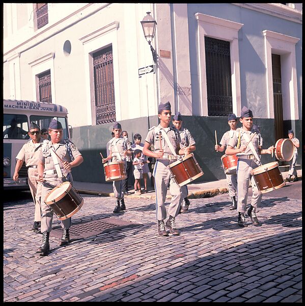 [147 Architectural Details and Streets Scenes, Puerto Rico], Walker Evans (American, St. Louis, Missouri 1903–1975 New Haven, Connecticut), Color film transparency